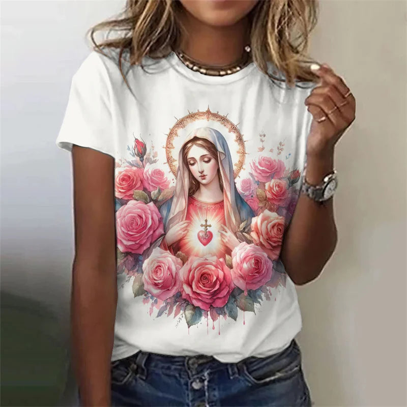 Women's Our Lady Graphic T-shirt