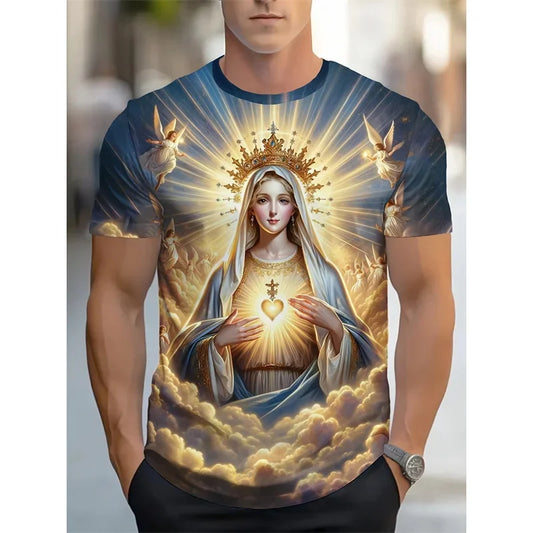 Christian Art T-shirt Collection: Jesus, Mary & Saints