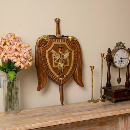 St. Michael the Archangel Wooden Relief