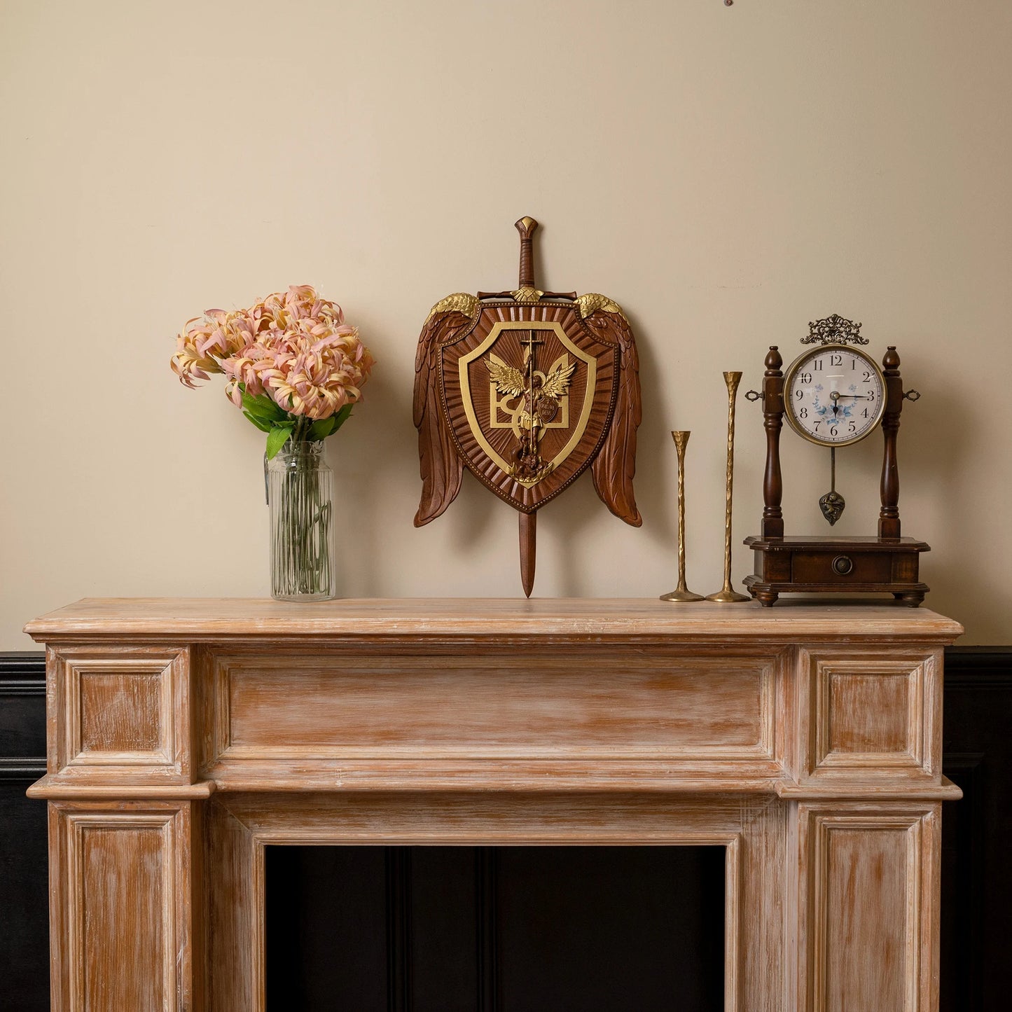 St. Michael the Archangel Wooden Relief