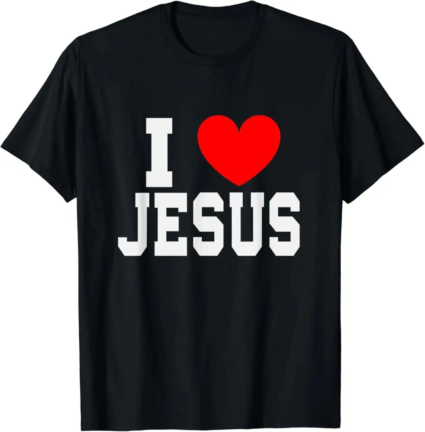 Men 'I ❤️ Jesus' T-shirt