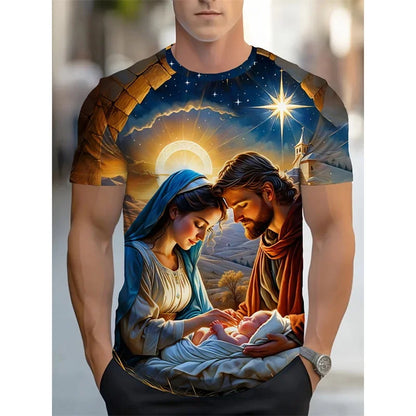Christian Art T-shirt Collection: Jesus, Mary & Saints