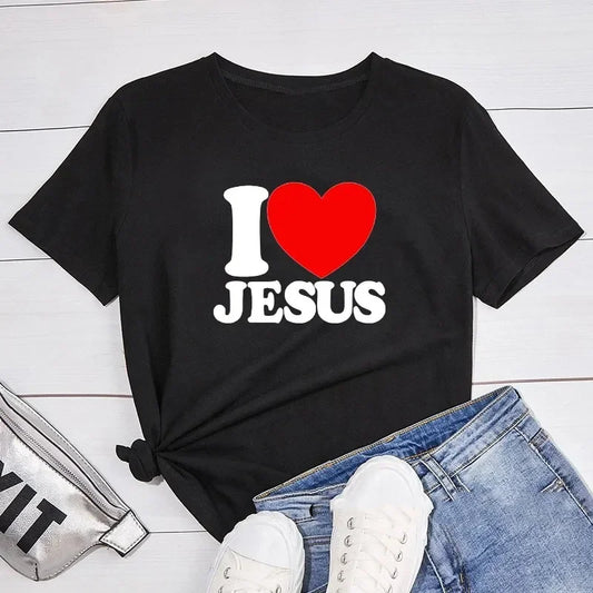 Women's 'I ❤️ Jesus' T-shirt