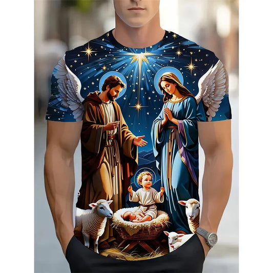 Christian Art T-shirt Collection: Jesus, Mary & Saints