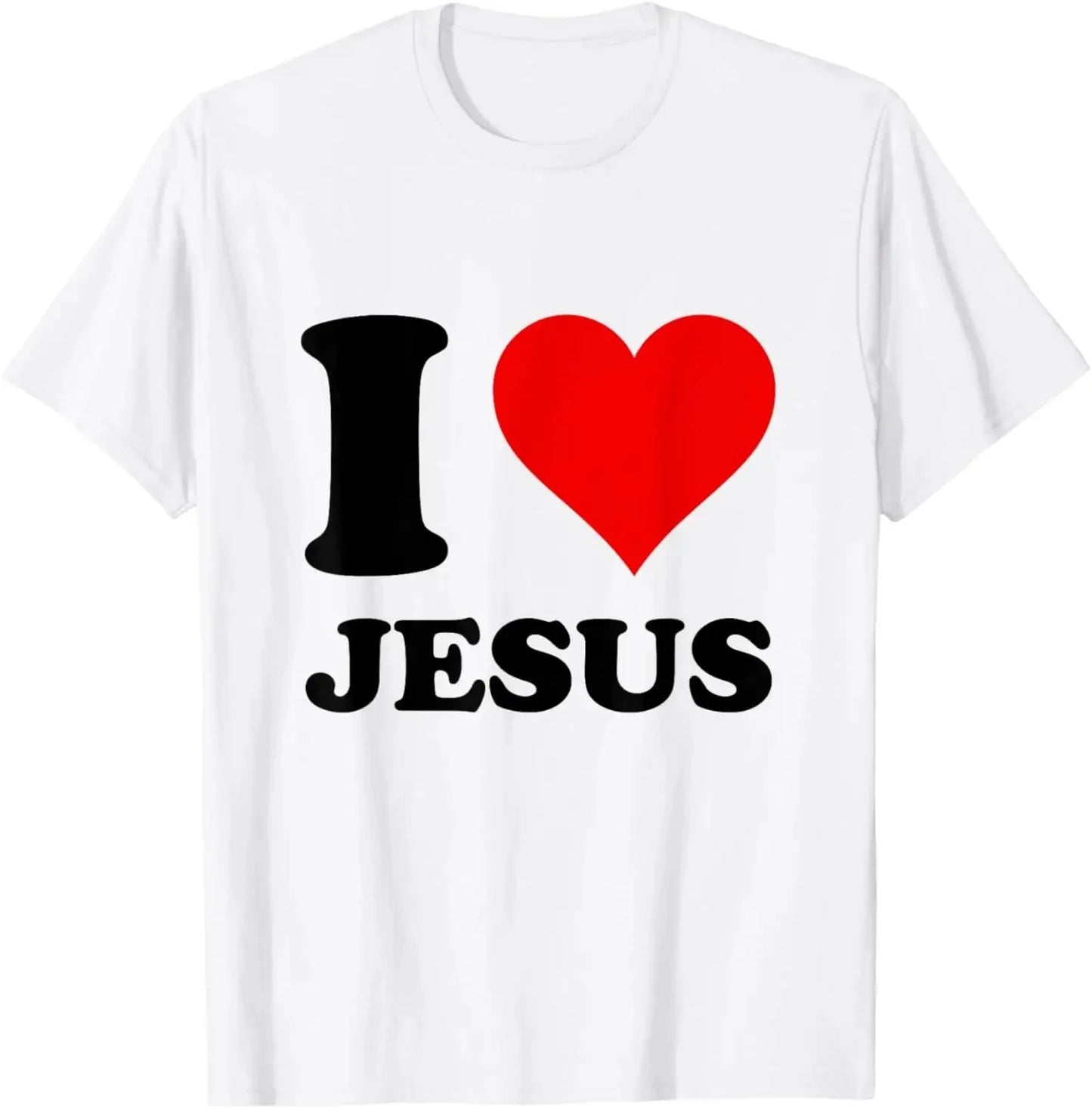 Men 'I ❤️ Jesus' T-shirt